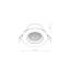 T10553 EGINA LED 10W, 3000K, BL