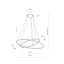 T10814 CIRCOLO LED SH-45/60 3000K"