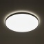 T10975 AGNES ROUND LED PRO BLACK 64W 3000K IP44