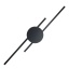 TK1367  JAVA BLACK KINKIET 2 PŁ
