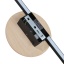 TK1441  JAVA II BLACK WOOD KINKIET 1 PŁ
