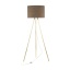 TK16032  UMBERTO BROWN GOLD LAMPA PODŁOGOWA 1