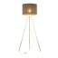 TK16032  UMBERTO BROWN GOLD LAMPA PODŁOGOWA 1