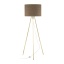 TK16032  UMBERTO BROWN GOLD LAMPA PODŁOGOWA 1