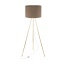 TK16032  UMBERTO BROWN GOLD LAMPA PODŁOGOWA 1