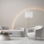 TK16033  UMBERTO WHITE GOLD LAMPA PODŁOGOWA 1