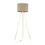 TK16036  UMBERTO LINEN GOLD LAMPA PODŁOGOWA 1
