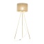 TK16036  UMBERTO LINEN GOLD LAMPA PODŁOGOWA 1