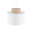 TK1856  DUO WHITE JUTA LAMPA WISZĄCA 1