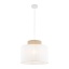 TK1856  DUO WHITE JUTA LAMPA WISZĄCA 1