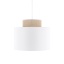 TK1856  DUO WHITE JUTA LAMPA WISZĄCA 1