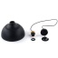 TK2071  CAP BLACK LAMPA WISZĄCA 1