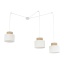 TK2345  DUO WHITE JUTA LAMPA WISZACA 3