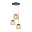TK2759  DUO JUTA MIX LAMPA WISZACA 3 KOŁO