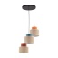 TK2759  DUO JUTA MIX LAMPA WISZACA 3 KOŁO