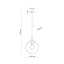 TK3267  ESME TRANSPARENT LAMPA WISZĄCA 1  300