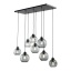 TK4113  CUBUS GRAPHITE LAMPA WISZĄCA 8 PŁ