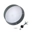 TK4239  RONDO GRAPHITE LAMPA SUFITOWA 4 PŁ 600