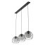 TK4483  UNIVERSO BLACK LAMPA WISZĄCA 3 PŁ