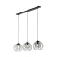 TK4483  UNIVERSO BLACK LAMPA WISZĄCA 3 PŁ