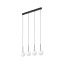 TK4503  MARTIN BLACK WHITE LAMPA WISZĄCA 4