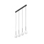 TK4503  MARTIN BLACK WHITE LAMPA WISZĄCA 4