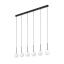 TK4504  MARTIN BLACK WHITE LAMPA WISZĄCA 6