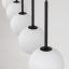 TK4504  MARTIN BLACK WHITE LAMPA WISZĄCA 6