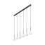 TK4504  MARTIN BLACK WHITE LAMPA WISZĄCA 6
