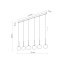 TK4504  MARTIN BLACK WHITE LAMPA WISZĄCA 6