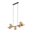 TK4506  ESTERA BROWN LAMPA WISZĄCA 7
