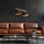 TK4507  OSLO BROWN LAMPA WISZĄCA 2 PŁ