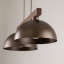 TK4507  OSLO BROWN LAMPA WISZĄCA 2 PŁ