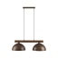 TK4507  OSLO BROWN LAMPA WISZĄCA 2 PŁ