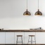 TK4508  OSLO BROWN LAMPA WISZĄCA 1 PŁ
