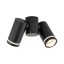 TK4539  JET SET BLACK 2xGU10
