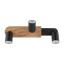 TK4675  COVER WOOD LAMPA SUFITOWA 3 PŁ