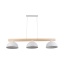 TK4712  OSLO WHITE LAMPA WISZĄCA 3 PŁ