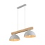 TK4713  OSLO WHITE LAMPA WISZĄCA 2 PŁ