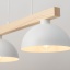 TK4713  OSLO WHITE LAMPA WISZĄCA 2 PŁ