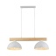 TK4713  OSLO WHITE LAMPA WISZĄCA 2 PŁ