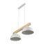 TK4713  OSLO WHITE LAMPA WISZĄCA 2 PŁ
