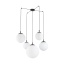 TK4791  ESME WHITE LAMPA WISZĄCA 5 PAJĄK