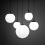 TK4791  ESME WHITE LAMPA WISZĄCA 5 PAJĄK