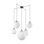 TK4791  ESME WHITE LAMPA WISZĄCA 5 PAJĄK
