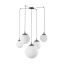 TK4791  ESME WHITE LAMPA WISZĄCA 5 PAJĄK
