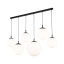 TK4792  ESME WHITE LAMPA WISZĄCA 6 PŁ  LISTWA