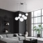 TK4794  ESME WHITE LAMPA WISZĄCA 7 PAJĄK