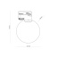 TK4922  TRACER BLACK GRAPHITE GLASS 1 G9