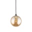 TK4928  TRACER BLACK AMBER GLASS WISZĄCA 1 G9